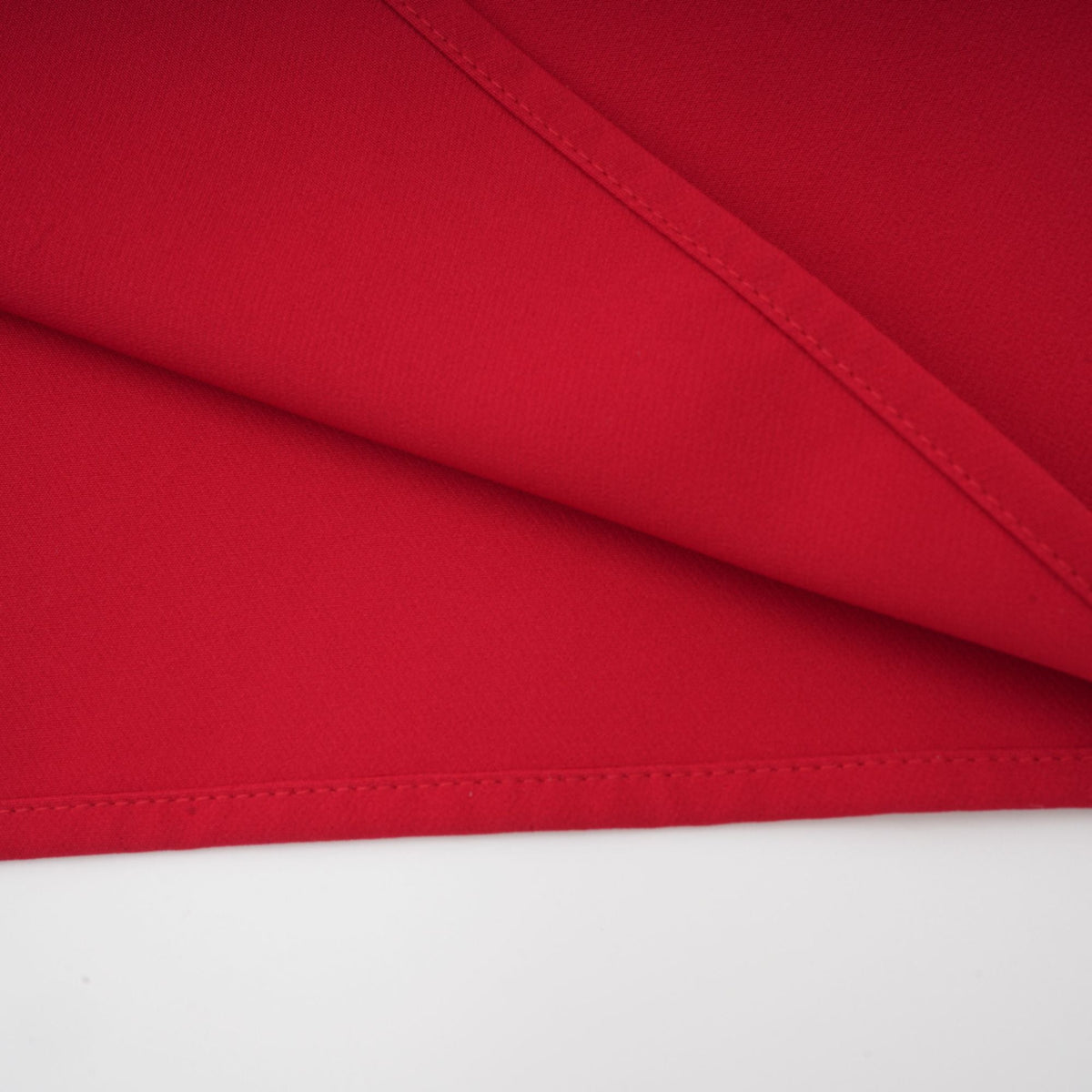 Valentine Red Pleated Maxi Dress with High Slit