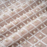 Claudine white embellished halterneck maxi dress