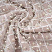 Claudine white embellished halterneck maxi dress