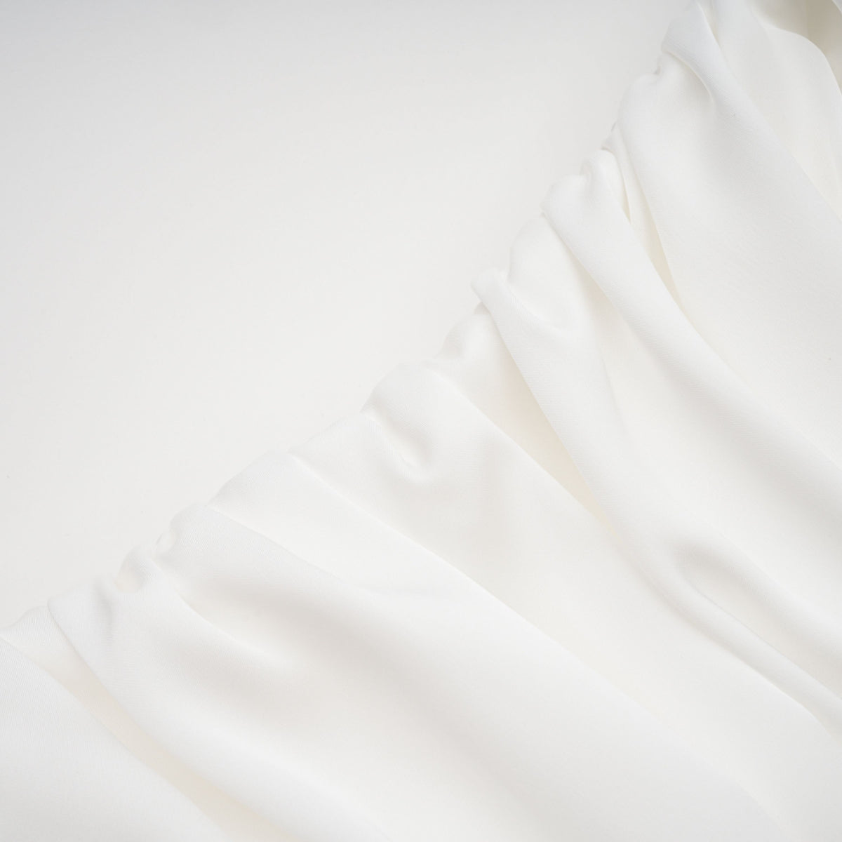 Palesa White Pleated Glossy Maxi Dress & Cape Set