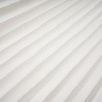 Palesa White Pleated Glossy Maxi Dress & Cape Set