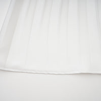 Palesa White Pleated Glossy Maxi Dress & Cape Set