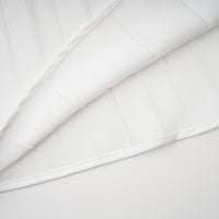 Palesa White Pleated Glossy Maxi Dress & Cape Set