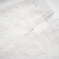Margherita White Floral Lace Dress & Skirt Set