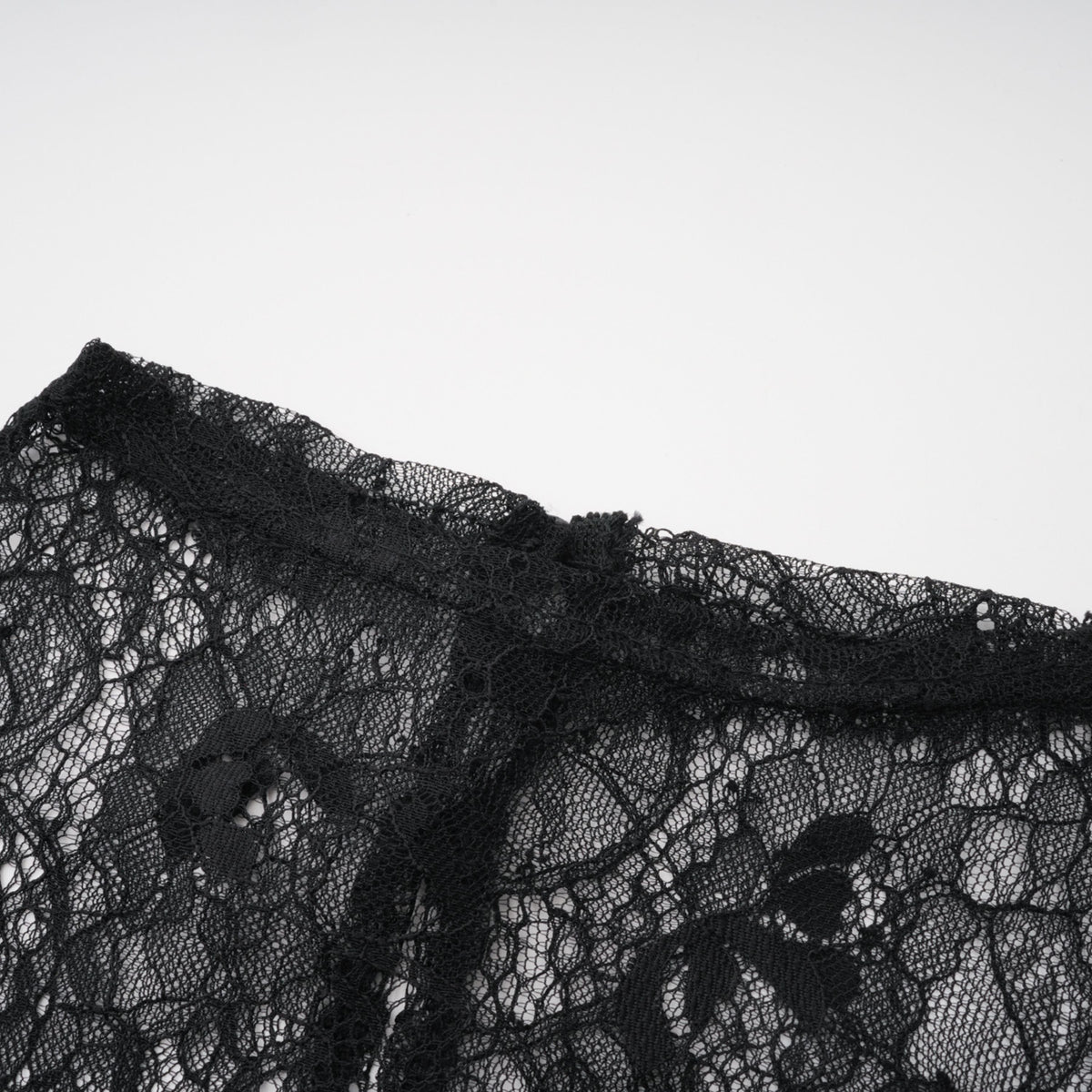 Alvaro Black Lace Shawl & Dress Set