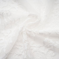 Margherita White Floral Lace Dress & Skirt Set