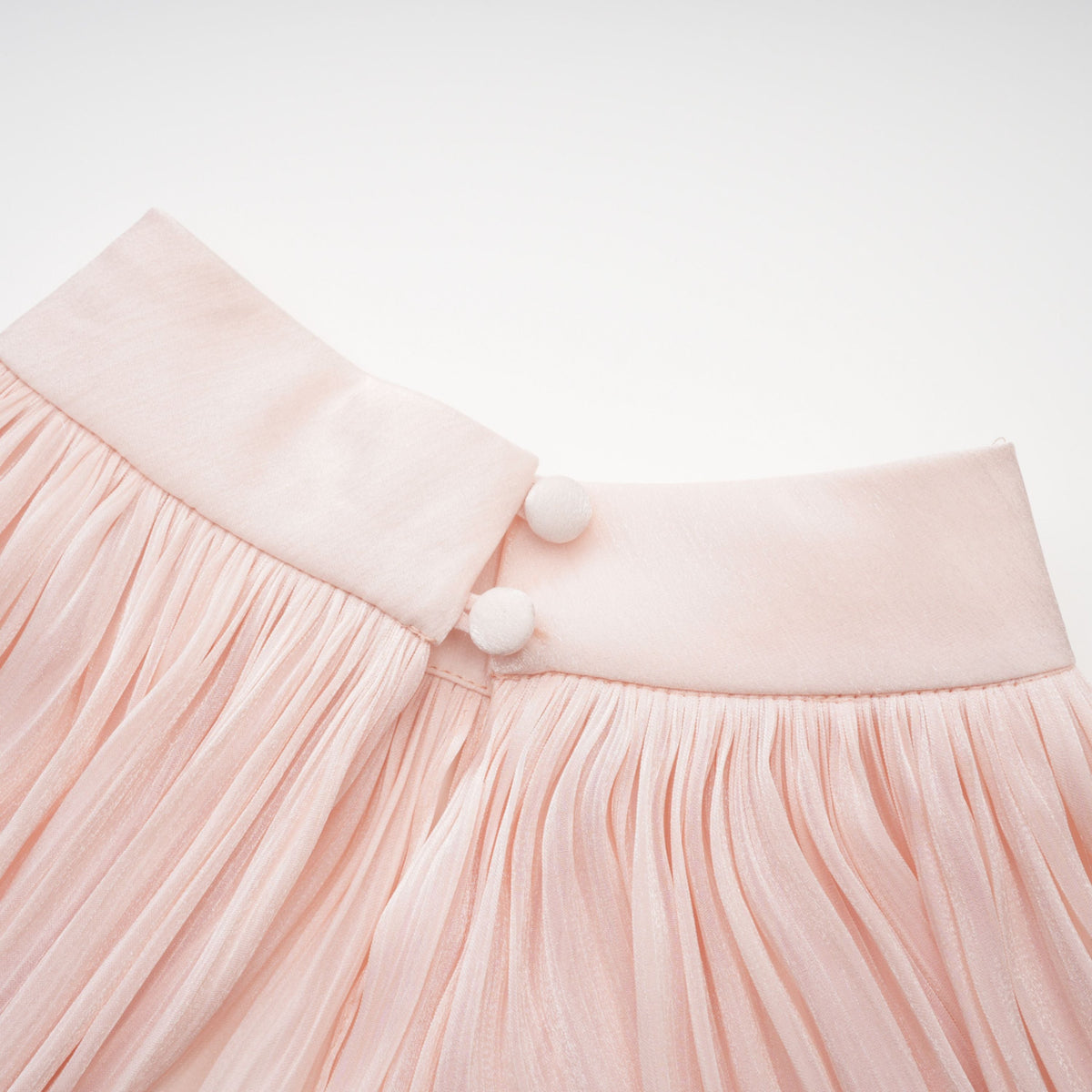 Bernice Pink Glossy Cape & Dress Set