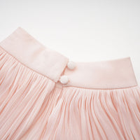 Bernice Pink Glossy Cape & Dress Set