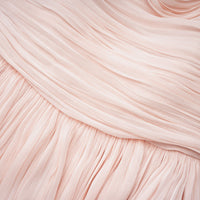 Bernice Pink Glossy Cape & Dress Set