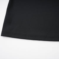 Andrea Black Keyhole Maxi Dress with High Thigh Slit