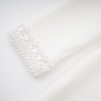 Bernadette White Faux Pearl Mini Dress
