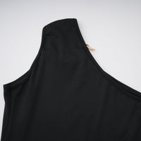 Tiziana Black One Shoulder Cut Out Maxi Dress