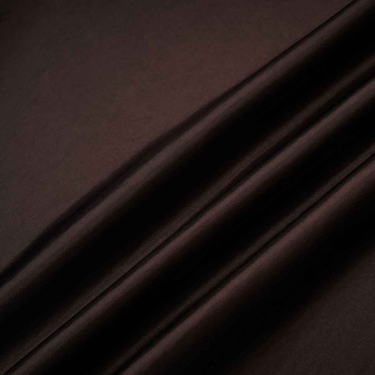 Gitta Brown Off Shoulder Satin Maxi Gown