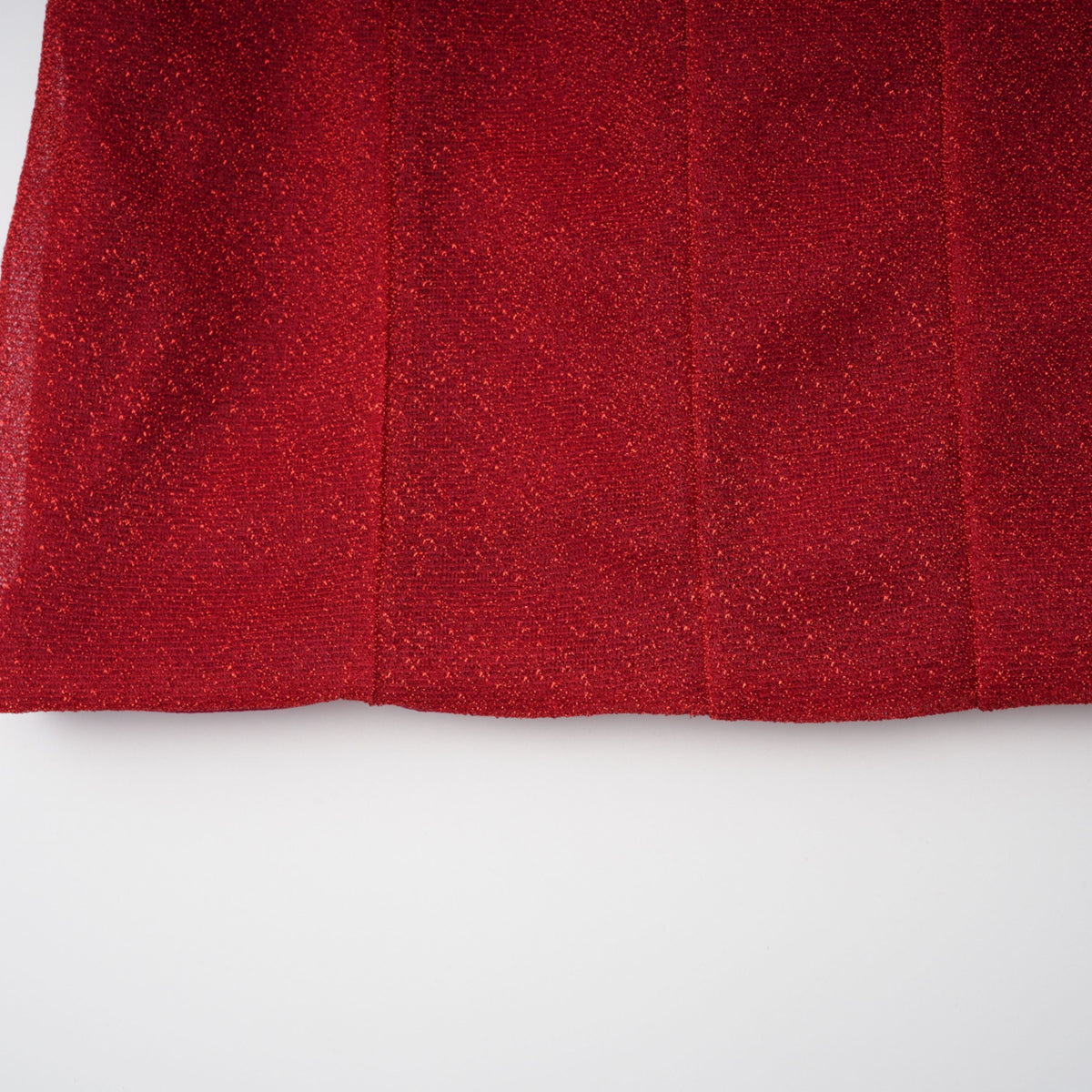 Orabelle Red Brilliance Drop Shiny Dress
