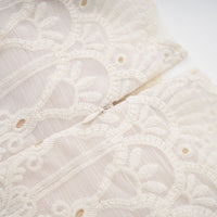 Anaïs faux-pearl embellished cut-out midi dress