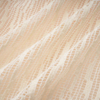 Cynthia Neutrals 3D Petal Textured Midi Dress