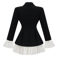 Rébecca Color Block Mini Blazer Dress
