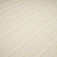 Donatienne white faux-pearl knitted maxi dress