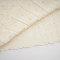 Donatienne white faux-pearl knitted maxi dress