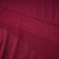 Anastasia Burgundy One Shoulder Gathered Maxi Dress