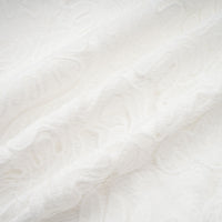 Madeleine white panelled embroidered midi dress
