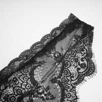 Éléonore Two Tone Lace Detail Maxi Dress