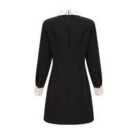 Esmée Two Tone Embellished Mini Dress