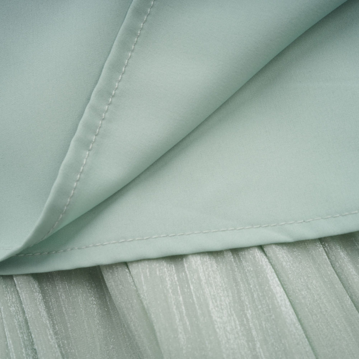 Uranie Mint Green Gathered Maxi Dress