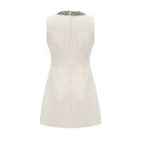 Cécile crystal-embellished mini dress
