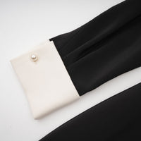 Esmée Two Tone Embellished Mini Dress
