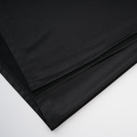 Ginevra black halterneck faux-pearl satin maxi dress