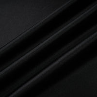 Ginevra black halterneck faux-pearl satin maxi dress