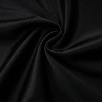 Ginevra black halterneck faux-pearl satin maxi dress