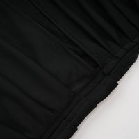 Clarisse semi-sheer ruched midi dress