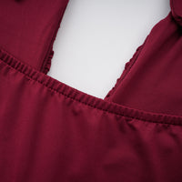 Aiglantine Halterneck Ruched Maxi Dress