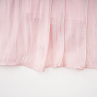 Sarolta Pink Glossy Ruched Maxi Dress