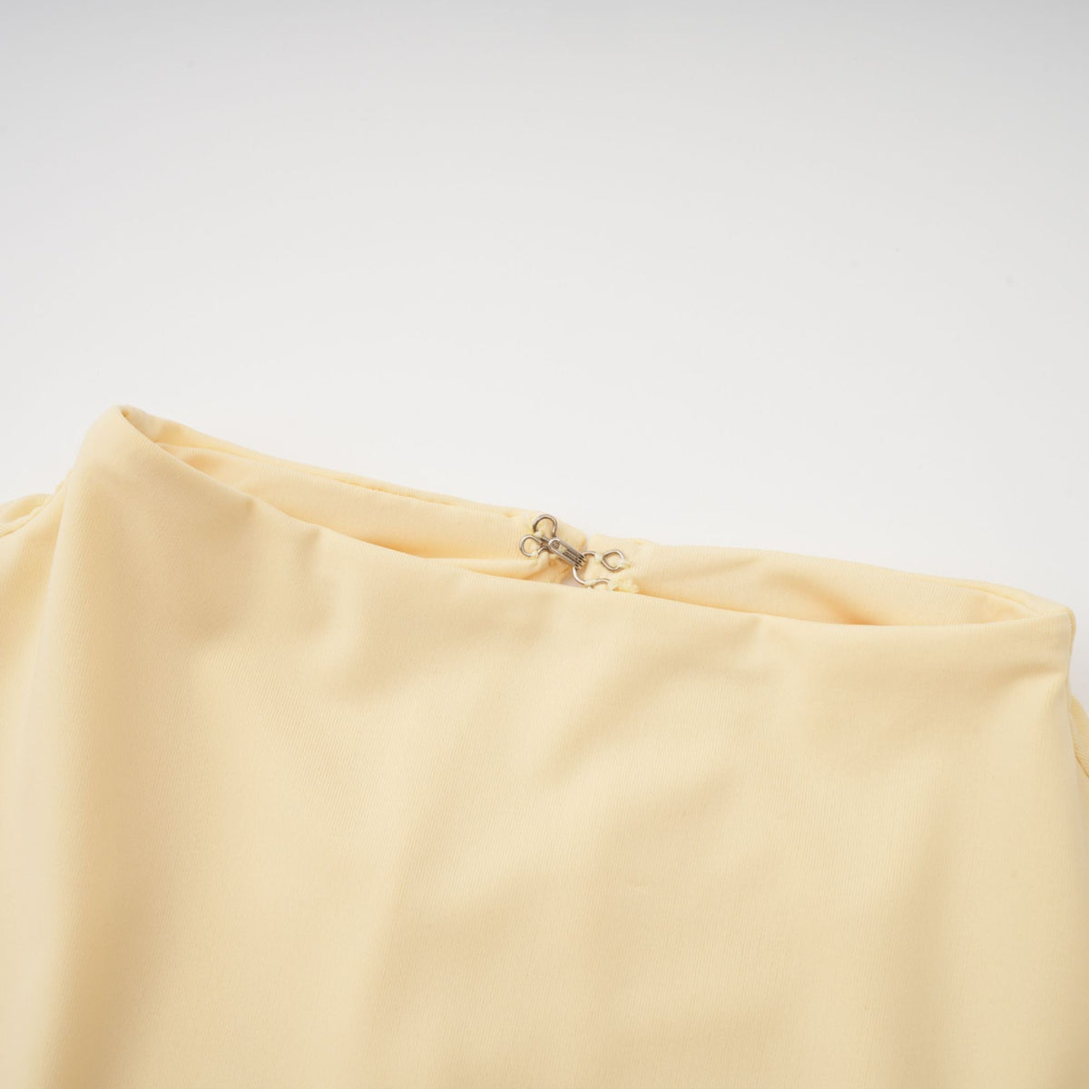 Fenella Yellow Asymmetrical Draped Cape & Dress Matching Set