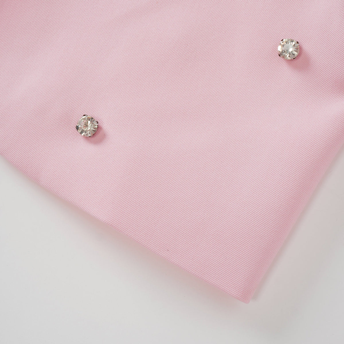 Valéria Pink Crystal Embellished Jacket & Dress Set