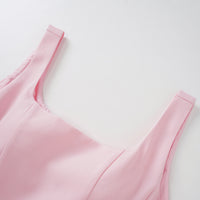 Valéria Pink Crystal Embellished Jacket & Dress Set