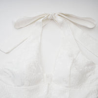 Céline White Glamorous Event Midi Dress