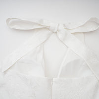 Céline White Glamorous Event Midi Dress