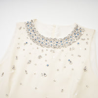 Cécile crystal-embellished mini dress