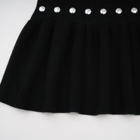 Chloé studded crochet-knit maxi dress in Black