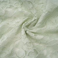 Alexis Sage Green Semi-Sheer Floral Lace Mini Dress