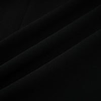 Diane black embellished maxi blazer dress
