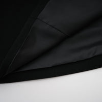 Diane black embellished maxi blazer dress