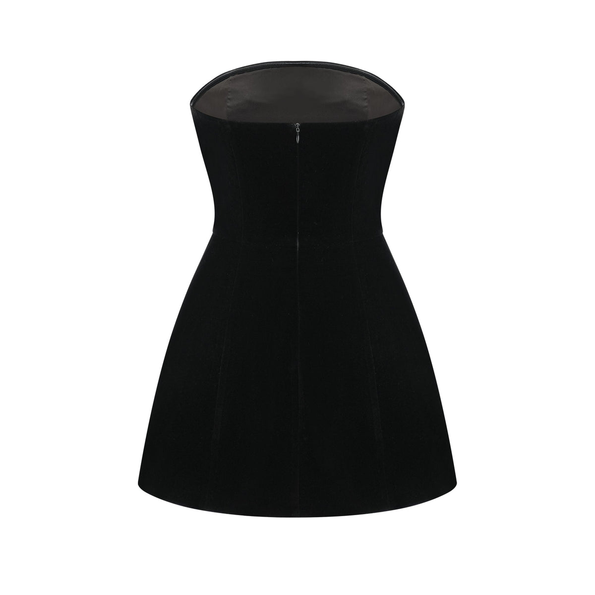 Sandrine crystal-embellished velvet mini dress