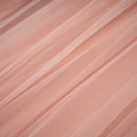 Ulrique Pink Lace Corset Tulle Maxi Dress