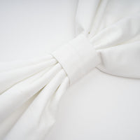 Camille White Statement Bow Mermaid Maxi Dress