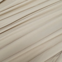 Gaëlle Neutrals Ribbon-design Draped Maxi Dress